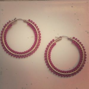 Viv and Ingrid large wrap hoop.